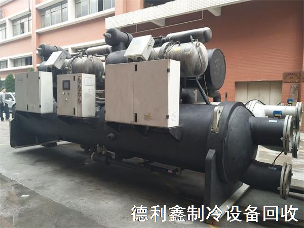 天津回收二手螺桿機，天津制冷設備回收